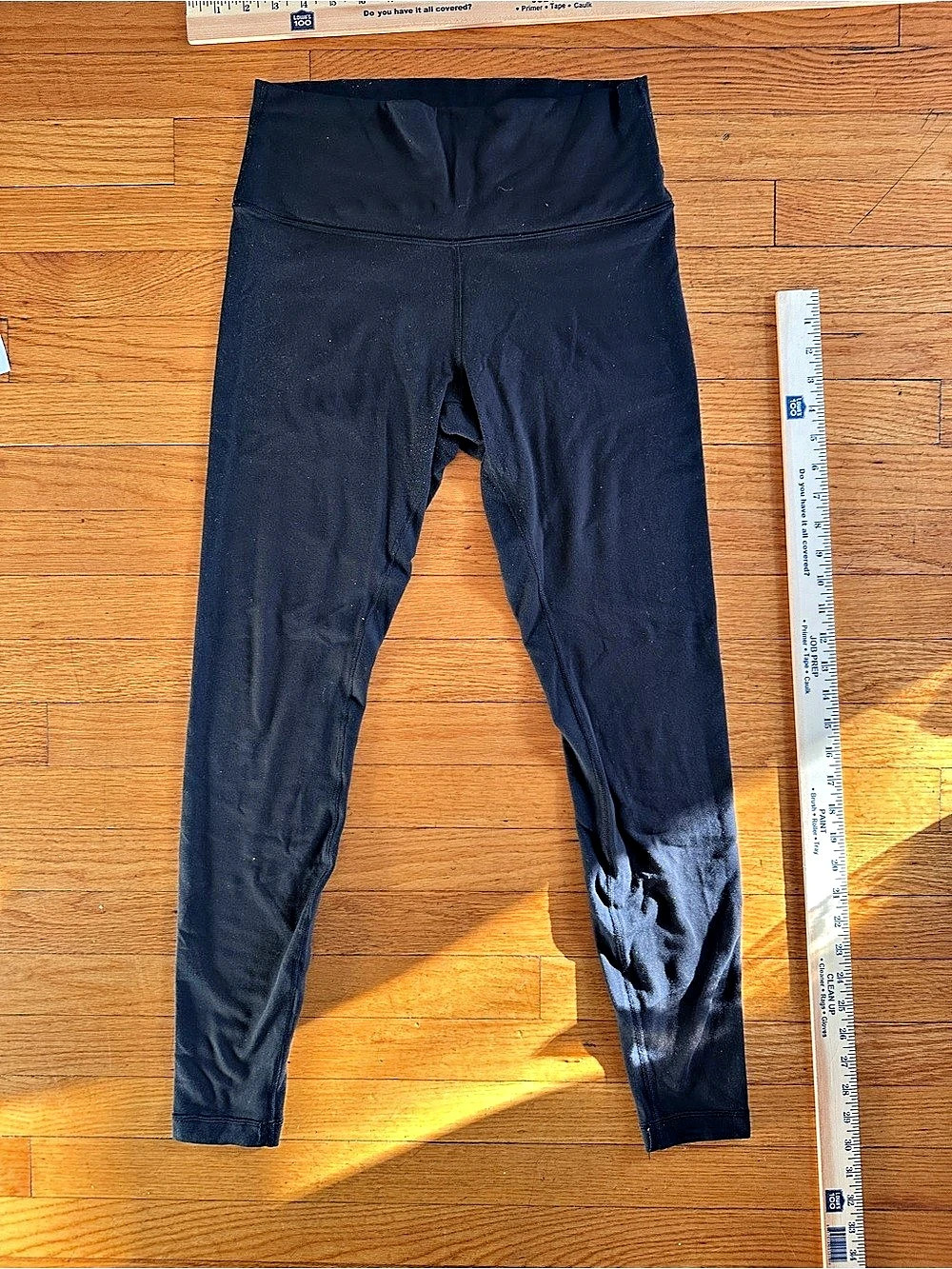 Lululemon Align style Pant High-Rise Black Fleece Leggings Waist 10